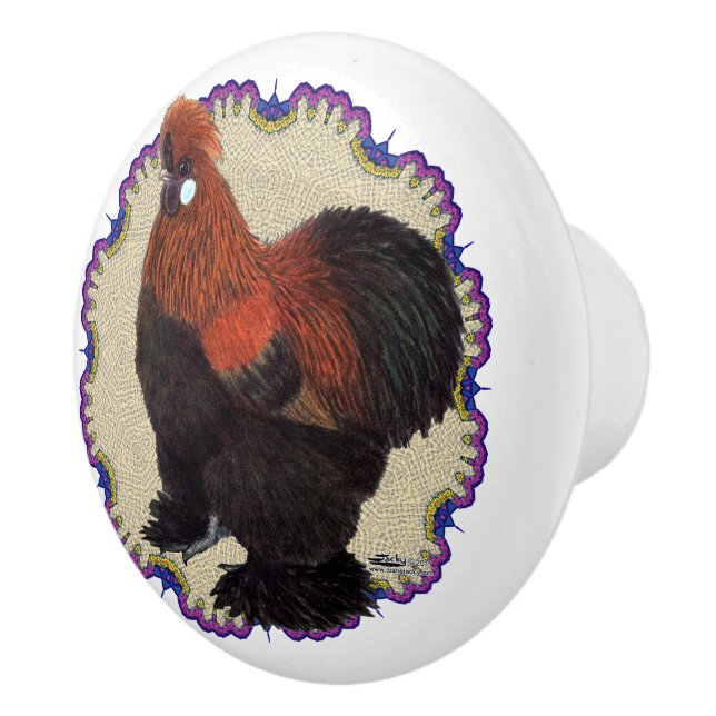 Silkie Circle Keramikknauf (Rechts)