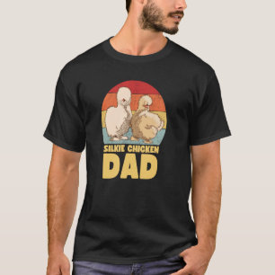 Silkie-Hahn-Vater T-Shirt