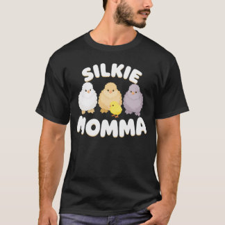 Silkie-Mama-Huhn-Mama-T-Shirt T-Shirt
