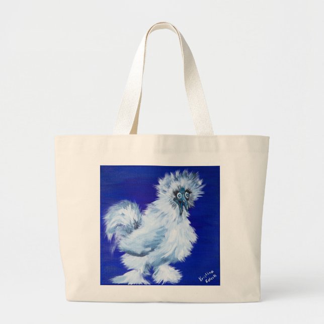 Silkie Tote Bag Jumbo Stoffbeutel (Vorne)