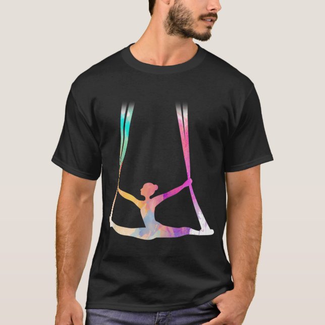Silks Circus Yoga T-Shirt (Vorderseite)