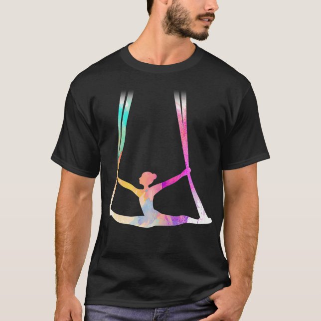 Silks Circus Yoga  T-Shirt (Vorderseite)