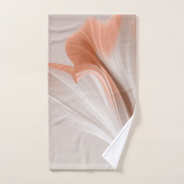 Silky Furl Touch Peach Handtuch (Handtuch)