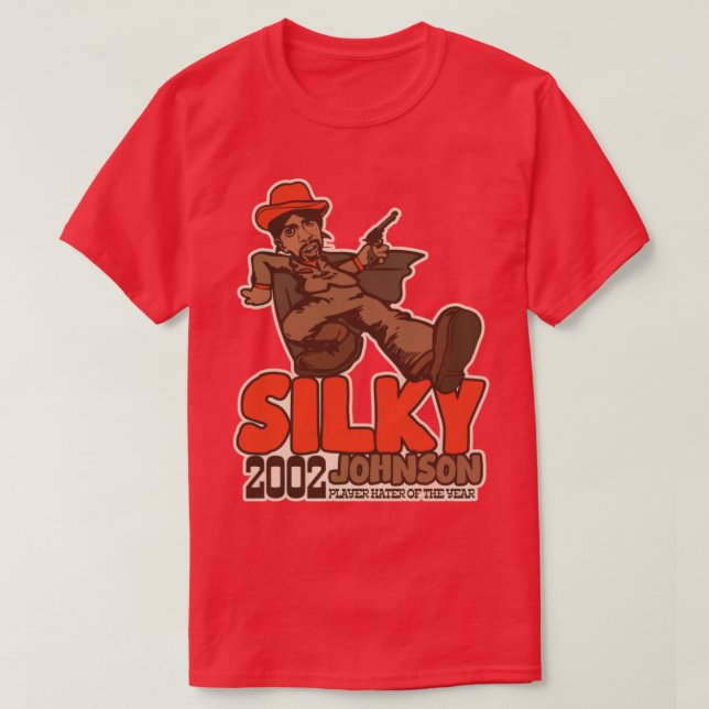 Silky Johnson Pimp Walk Playa Haters Ball T-Shirt (Design vorne)