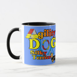 Silky_Terrier_Agility Geschenke Tasse