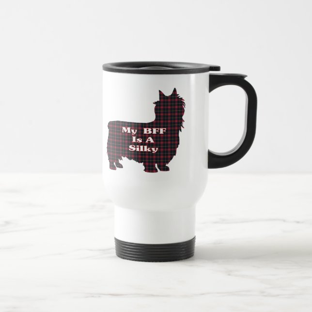Silky Terrier BESTE FREUNDIN Geschenke Reisebecher (Rechts)