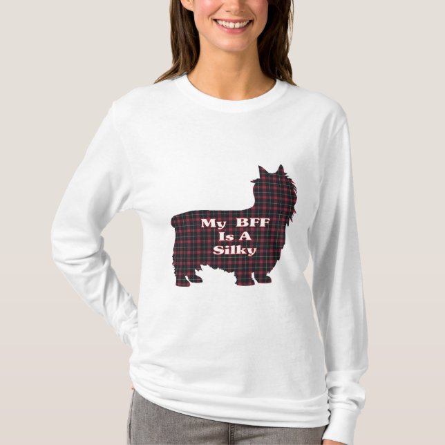 Silky Terrier BESTE FREUNDIN Geschenke T-Shirt (Vorderseite)