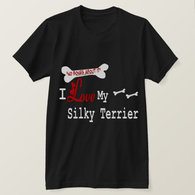 Silky Terrier Geschenke T-Shirt (Design vorne)