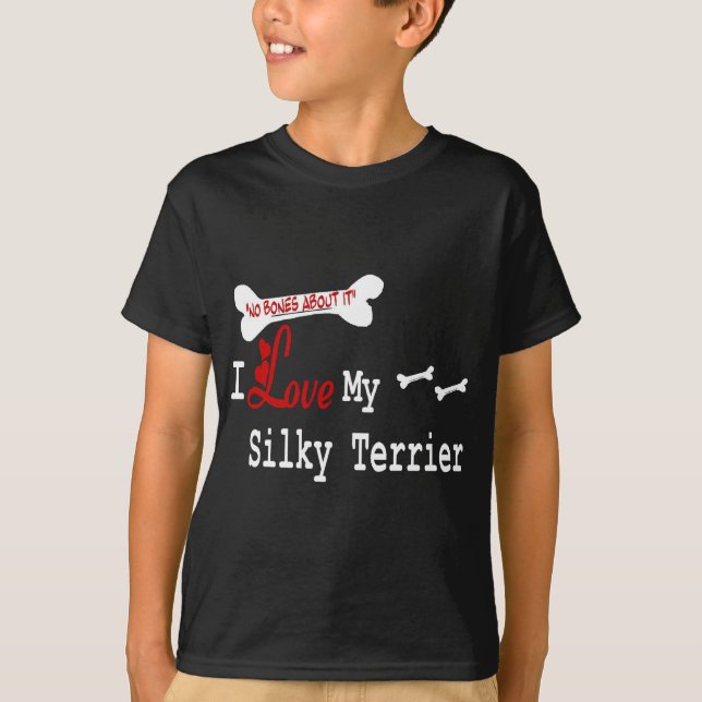 Silky Terrier Geschenke T-Shirt (Vorderseite)