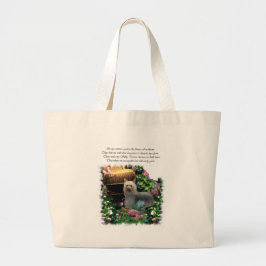 Silky Terrier Kunstgeschenke Jumbo Stoffbeutel