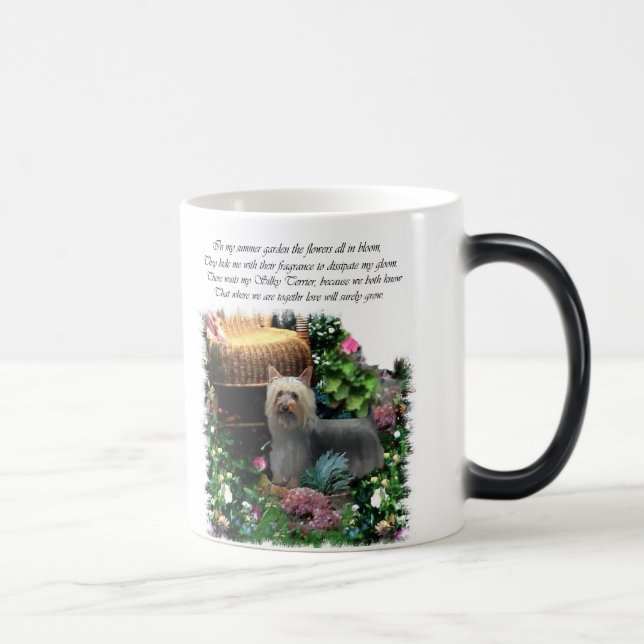 Silky Terrier Kunstgeschenke Verwandlungstasse (Rechts)