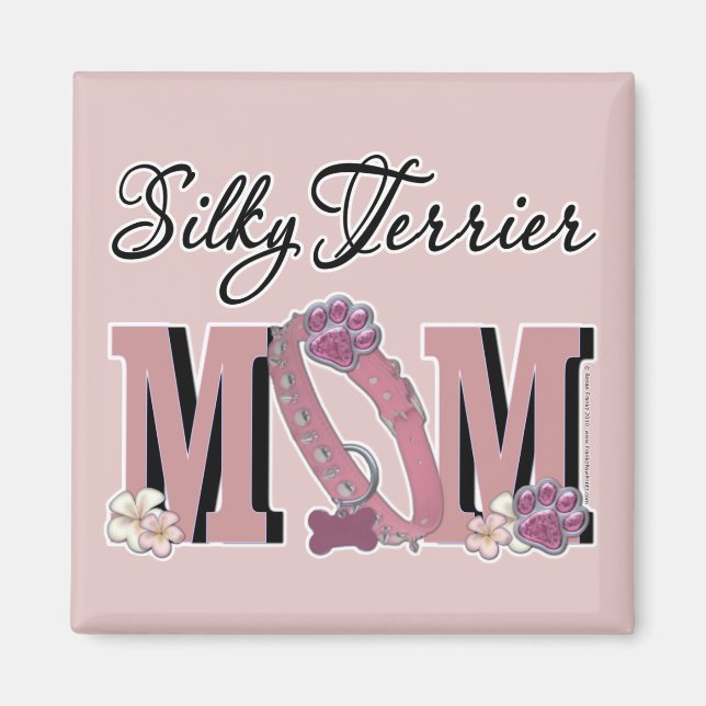 Silky Terrier MAMA Magnet (Vorne)