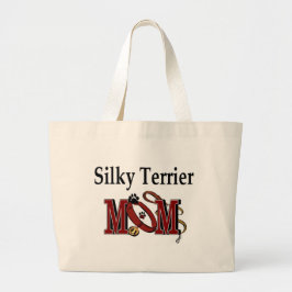 Silky Terrier MAMA Tote Bag Jumbo Stoffbeutel