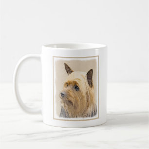 Silky Terrier Painting - Niedliche Original Dog Ar Tasse