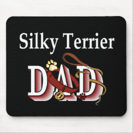 Silky Terrier Vater Geschenke Mousepad