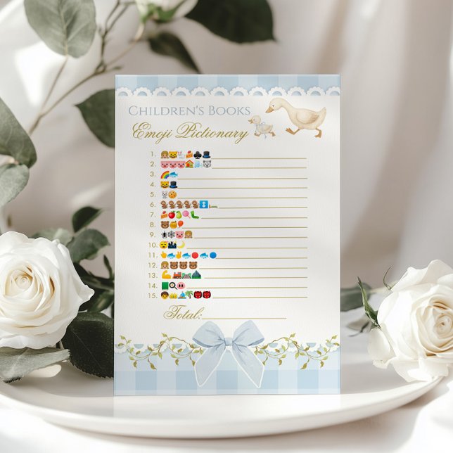 Silly Goose Childrens Books Emoji Pictionary Game (Von Creator hochgeladen)