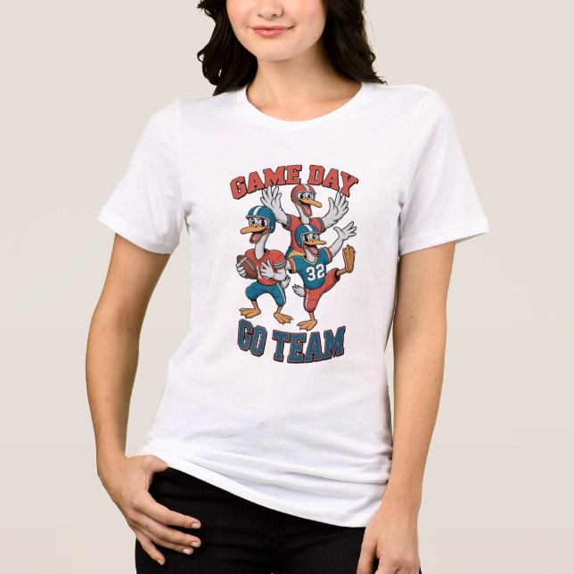  Silly Goose Football Game Day Tee (Vorderseite)