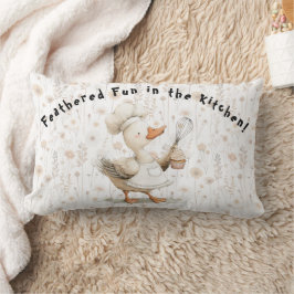 Silly Goose Kitchen Throw Pillow Lendenkissen