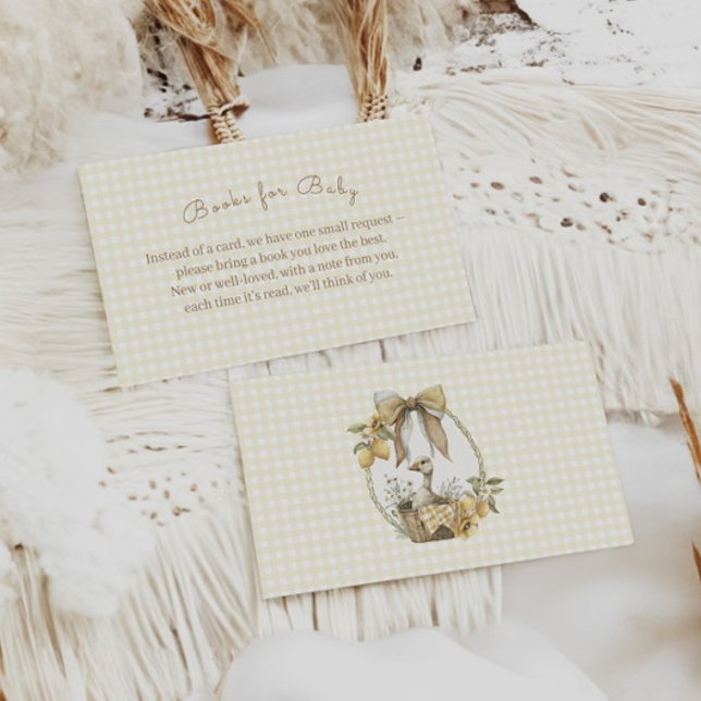 Silly Goose Lemon Watercolor Books for Baby  Begleitkarte (Von Creator hochgeladen)