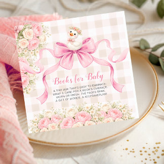 Silly Goose Sweetie Goose Rose Books for Baby Card Begleitkarte