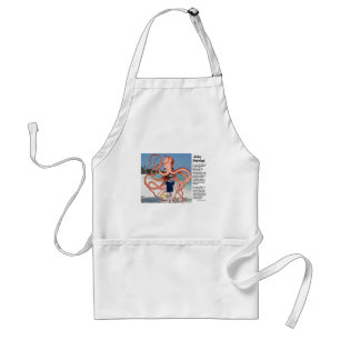 Silly Stories: Man-eating Octopus Standard Apron Schürze