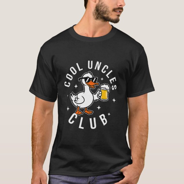 Silly Uncle Goose Cool Uncles Club Shirt Men Uncle (Vorderseite)