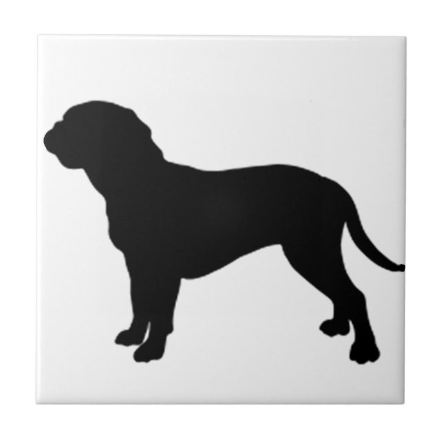 Silo black.png Dogue de bordeaux Fliese (Vorderseite)