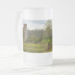 Silo steht immer noch Frostierter Becher Mattglas Bierglas