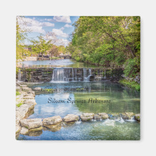 Siloam Springs Sager Creek Wasserfall Magnet