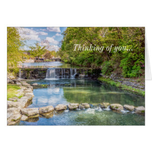 Siloam Springs Sager Waterfall Denken Sie an U-Kar