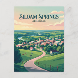 Siloam Springs USA Postkarte