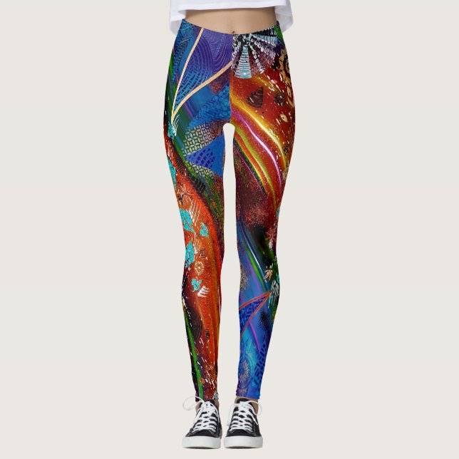 SILOSEZEICHEN LEGGINGS (Vorderseite)