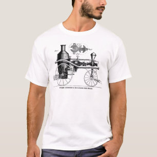 Silsby Drehdampf-Feuer-Motor T-Shirt