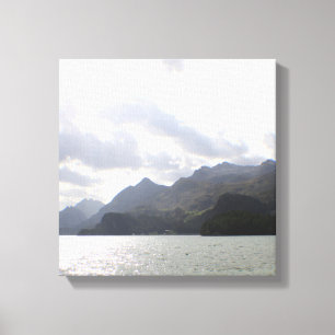 Silsersee Schweiz Leinwanddruck