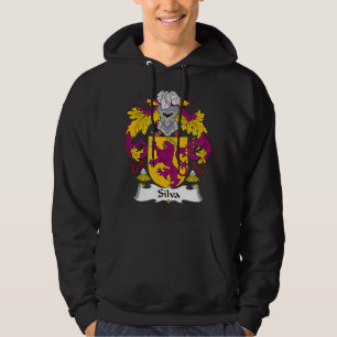 Silva Coat of Arms Familienwappen Hoodie