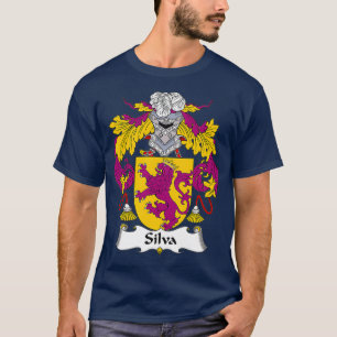 Silva Coat of Arms Familienwappen T-Shirt