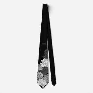 Silver 10. Jubiläum Neck Tie Krawatte