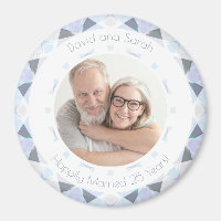 Silver 25. Wedding Anniversary Keepake-Geschenk