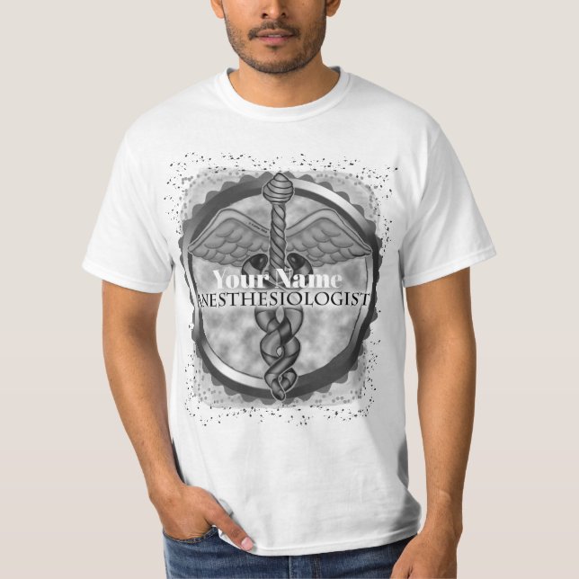 Silver Anästhesiologe T-Shirt (Vorderseite)