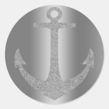 Silver Anchor Nautical Glam Geburtstagspartei