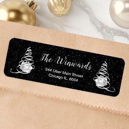 Silver and Black Christmas Gift