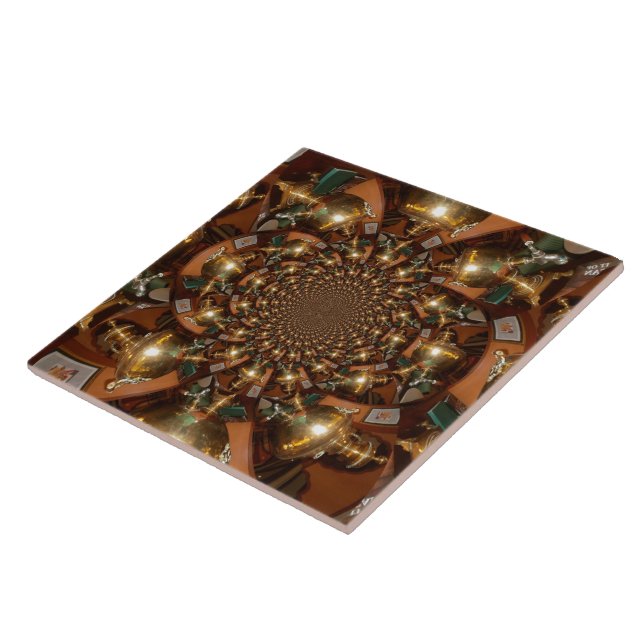 Silver and GoldElegante Teekultur - Vintag Samov Fliese (Seite)