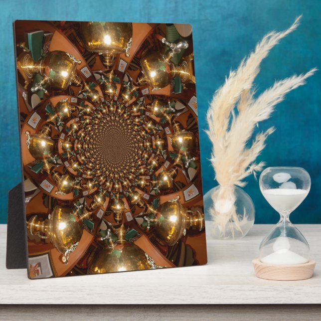 Silver and GoldElegante Teekultur - Vintag Samov Fotoplatte (Seite)