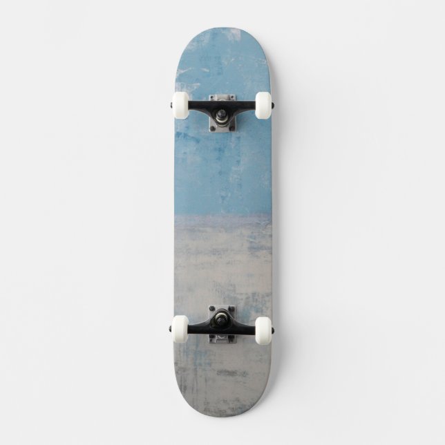 Silver Aura Skateboard (Vorderseite)