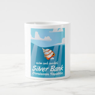 Silver Bank Dominikanische Republik Schnorchel Rei Jumbo-Tasse