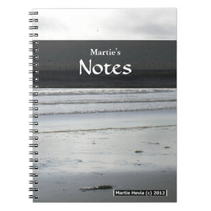 Silver Beach Notebook Notizblock