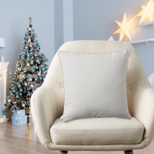 Silver Bells Gray Moderne Solid Basic farbig Kissen