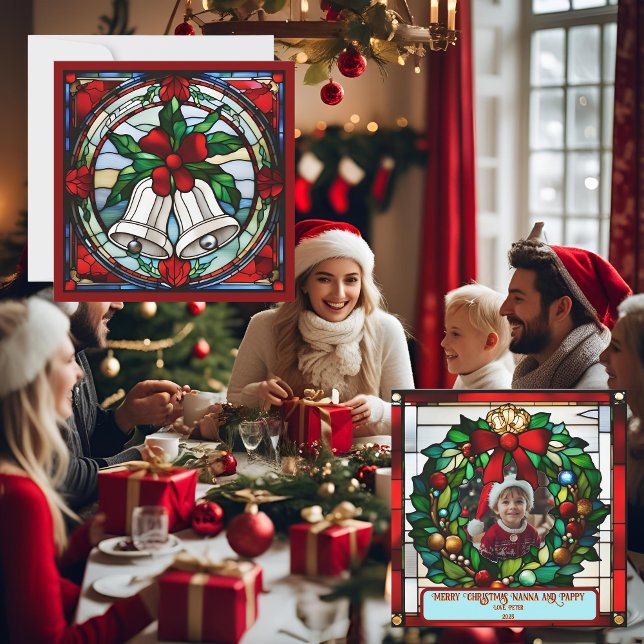 Silver Bells Rotes Ribbon Imitate gestanzt Glas (Von Creator hochgeladen)