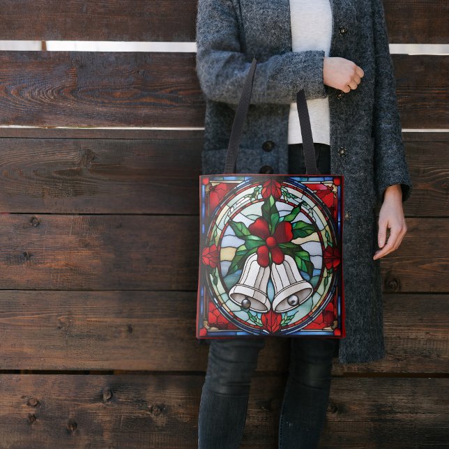 Silver Bells Rotes Ribbon Imitate gestanzt Glas (Von Creator hochgeladen)