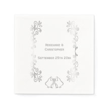 Silver Bells Scrollwork Hochzeitsempfang